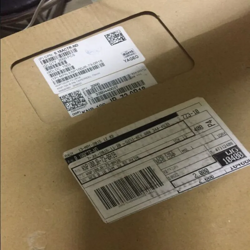 

Switching US Resis KNP100JR-73-0R18 RES 0.18 OHM 1W 5% AXIAL new and original