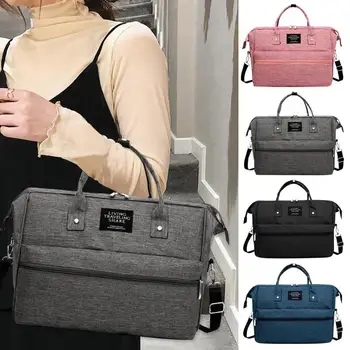 

Mommy Travel Shoulder Crossbody Handbags Large Capacity Oxford Cloth Maternity Nappy Top-handle Bags Baby Care Nursing Diaper Ba