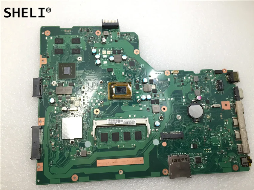 

SHELI X75VD X75VB For ASUS X75VD X75V X75VB X75VC Laptop motherboard with i3-2350u
