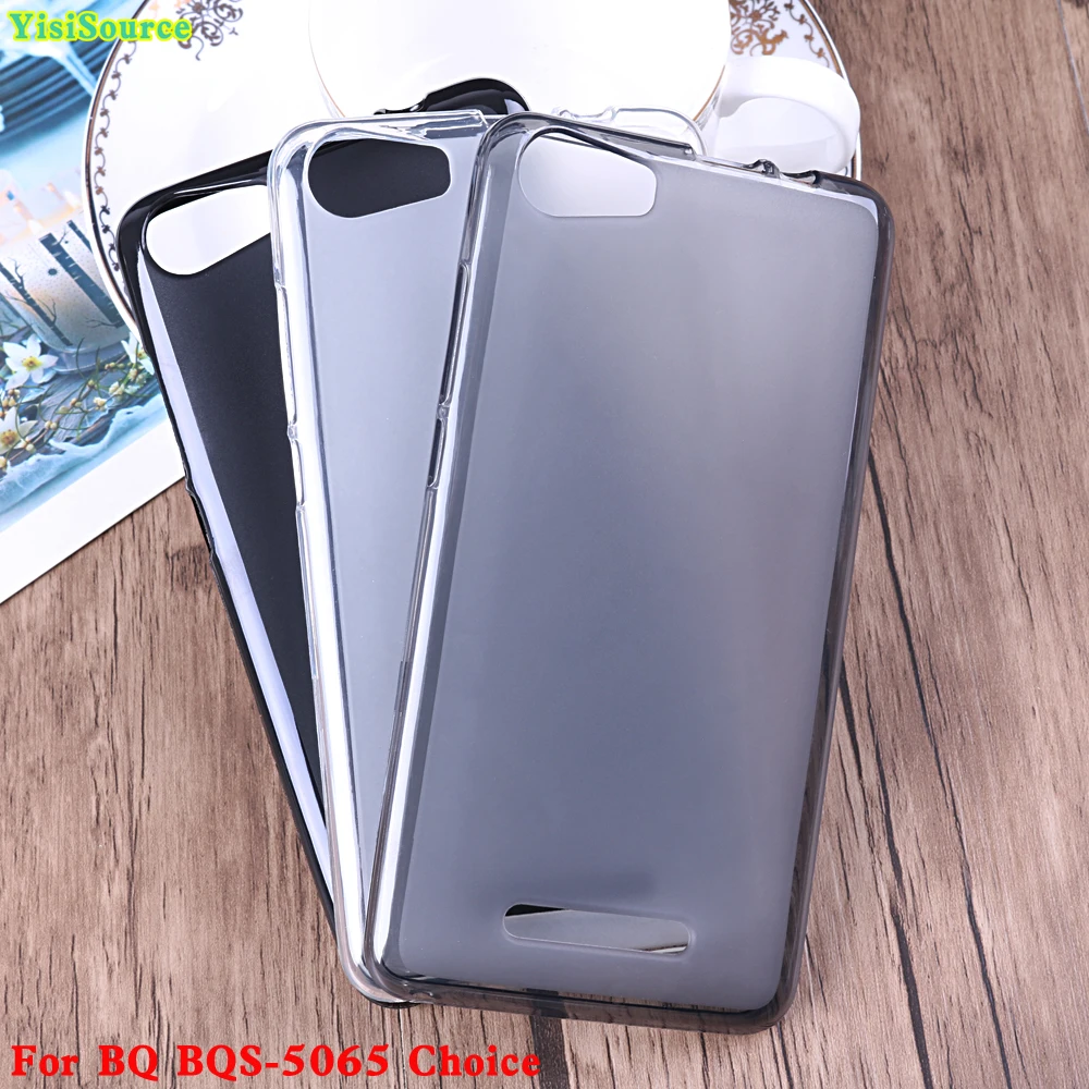 

Yisisource for BQ BQS-5065 Choice Phone Case Soft Silicon TPU Pudding Case Protective Cover for BQ BQS 5065 Choice Coque Fundas