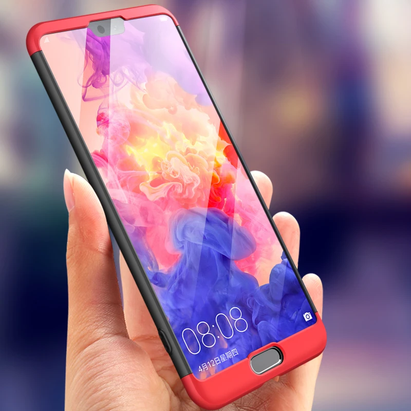 

Luxury 360 Degree Full Cover Cases For Huawei Mate 20 10 9 Lite Pro Phone Case for Huawei P20 Pro lite 3-in-1 matte PC hard case