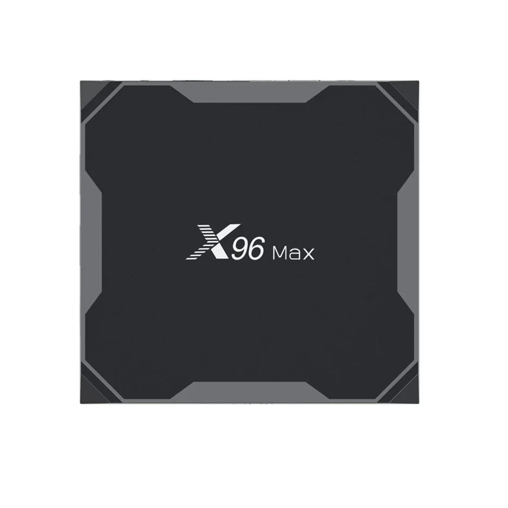 Голосовая ТВ приставка X96 Max Amlogic S905X2 Android 8 1 4 ГБ 32 64 Гб WiFi 2 4G 5 8G Bluetooth 0 с ИК пультом