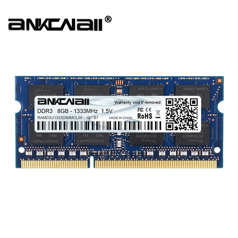 DDR3 2 ГБ/4 ГБ/8G Оперативная память 1333 МГц PC3 10600 S портативных ПК Память DIMM 204 булавки для Intel Системы Высокая совместимость