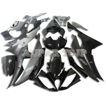 

Complete Fairings For Yamaha YZF600 R6 2008 - 2016 09 10 11 12 13 14 15 Injection ABS Plastic Bodywork Hulls - Shinny Black Grey