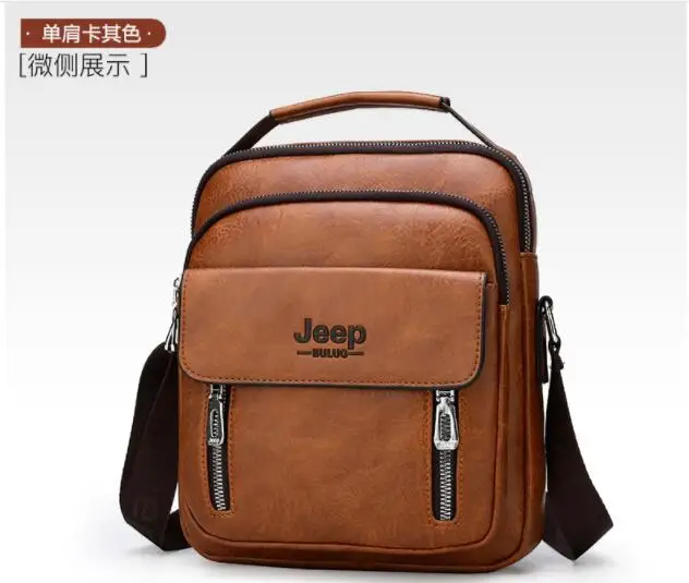 New Men's Bag Fashion Europe And America Business Men's Shoulder Bag Messenger Bag Computer Briefcase