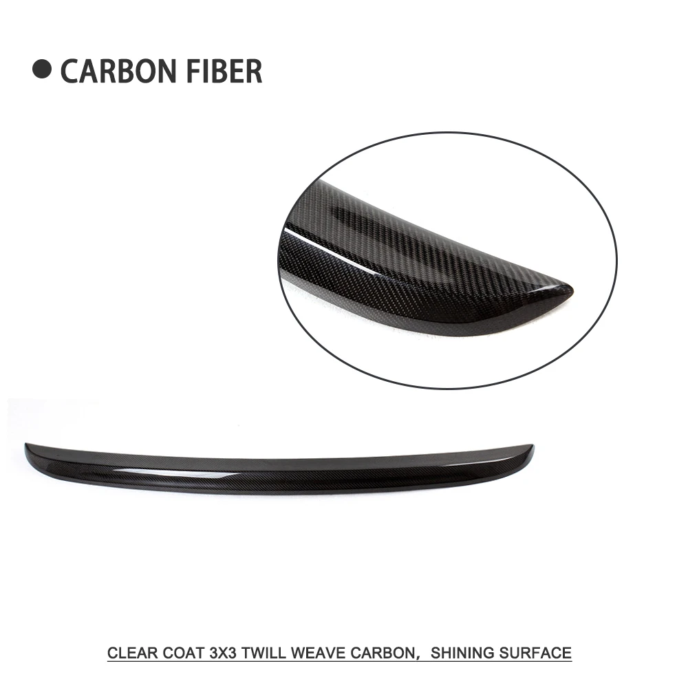 Углеродное волокно/задний спойлер из полиуретана багажник загрузки губ наклейка на крыло для BMW 5 серии E60 Седан 2005-2007 стайлинга автомобилей