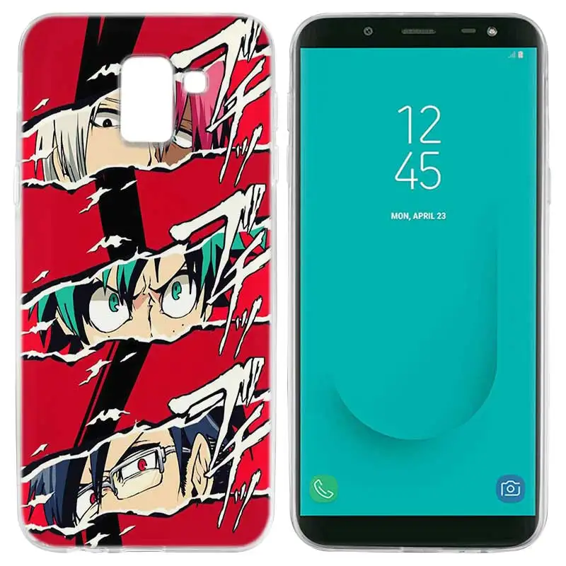 My Hero Academia Boku Silicone Phone Case For Samsung Galaxy J6 11