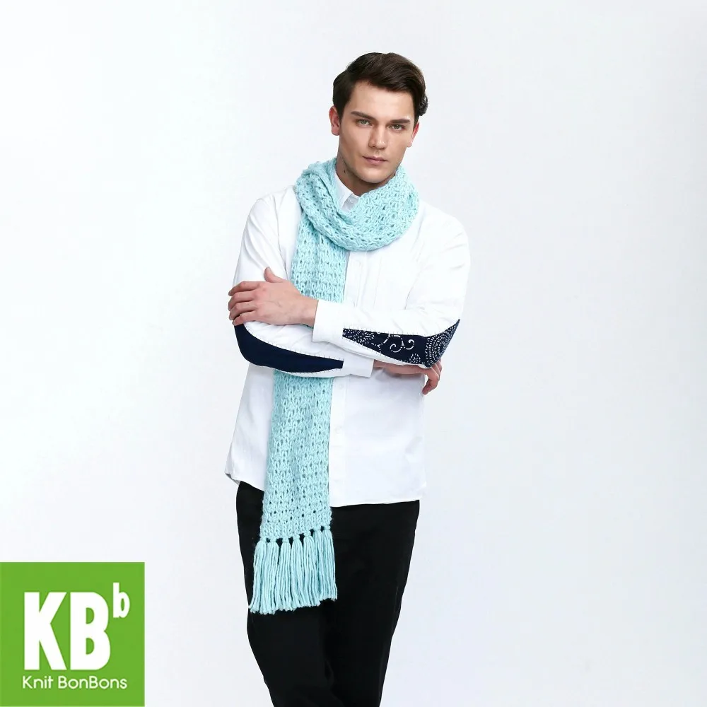 KBB зима-весна классический чистый красный милый кружевной стиль теплый зимний вязаный мужской шарф шарфы накидка