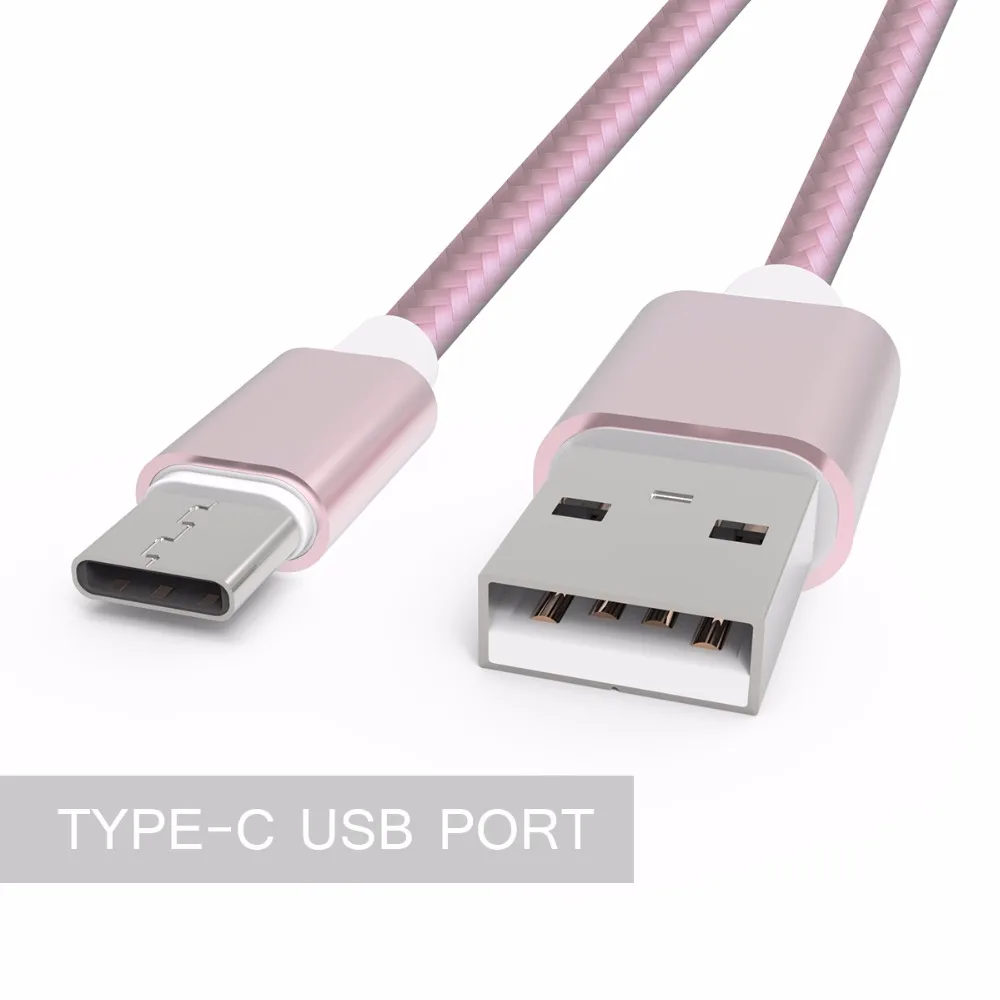 USB кабель для зарядки 2 м Тип C Samsung Galaxy A50 S10 S9 S8 Plus note 8 9 OnePlus 5 6 7 LG G6 G7 Thiq V40 Q9|Кабели