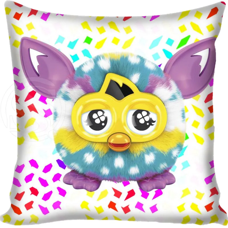 На заказ Furby квадратный чехол для подушки на заказ на молнии для спальни домашний чехол для подушки 1 шт. на заказ 40x40 см - Цвет: 14