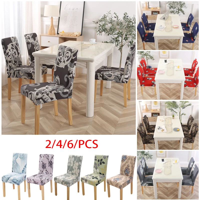 

Home Living Kitchen Dining Chair Covers Elastic Removable Washable Armless Seat Slipcover Protector Party Seat Cover
