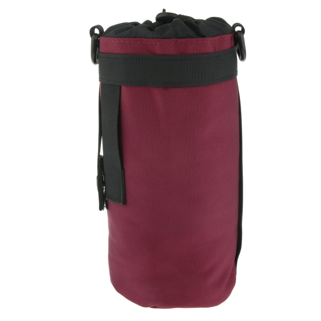Outdoor Sports Water Bottle Holder for 1500ml Bottles Hand Tote with Drawstring Closure