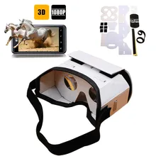Universal Portable Adjustable 3D VR Box Virtual Reality DIY Card Box Glasses App Game Movie Film for iOS Google Android System