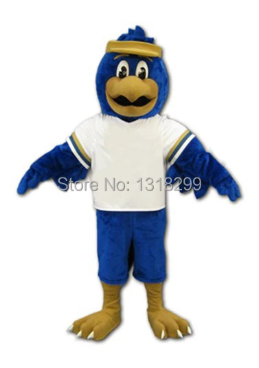 

mascot Blue hawk mascot costume eagle falcon fancy dress fancy costume cosplay theme mascotte carnival costume kits