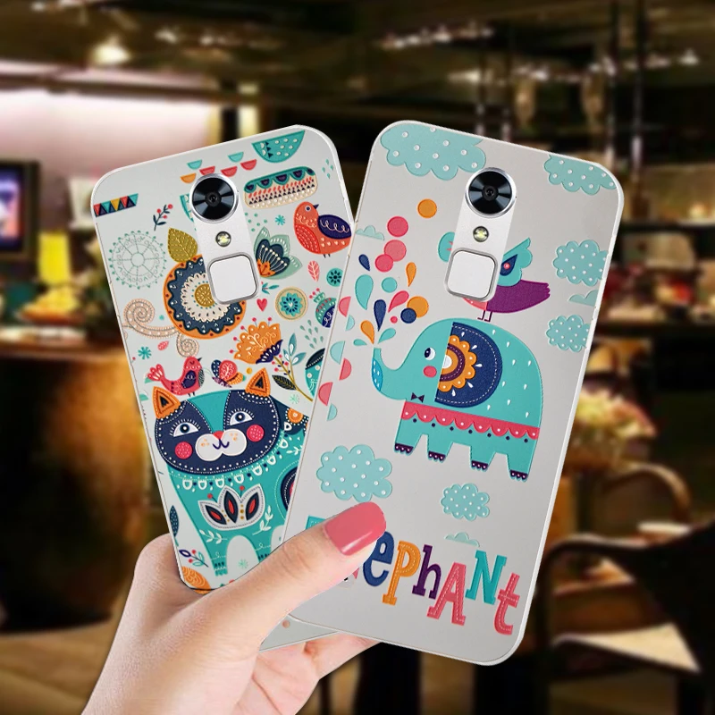 

Cute Animal Soft Silicone Case For ZTE Blade A1 C880 Anti-knock 360 Full Protection TPU Cover Bag For ZTE A1 Phone Coque