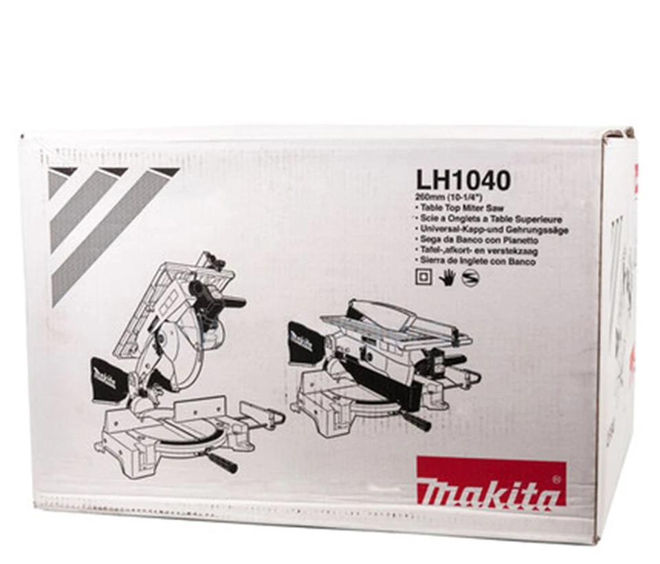 Новая Япония Makita LH1040 многофункциональная Настольная пила, алюминиевая машина, алюминиевый сплав, стальная режущая бензопила, деревообрабатывающая