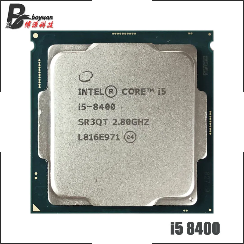 Процессор Intel Core i5-8400 i5 8400 2,8 ГГц шестиядерный процессор с шестью потоками cpu 9M 65W LGA 1151