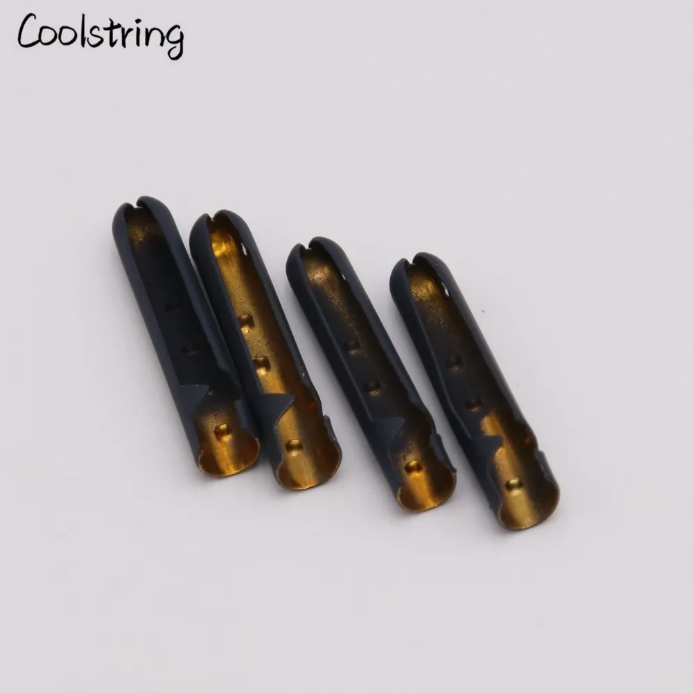 Coolstring 4pcs/1Set 3.8*22mm bullet metal aglets Shoe Lace Tips Replacement Head for Shoestrings Clothes Accessories Drawstring