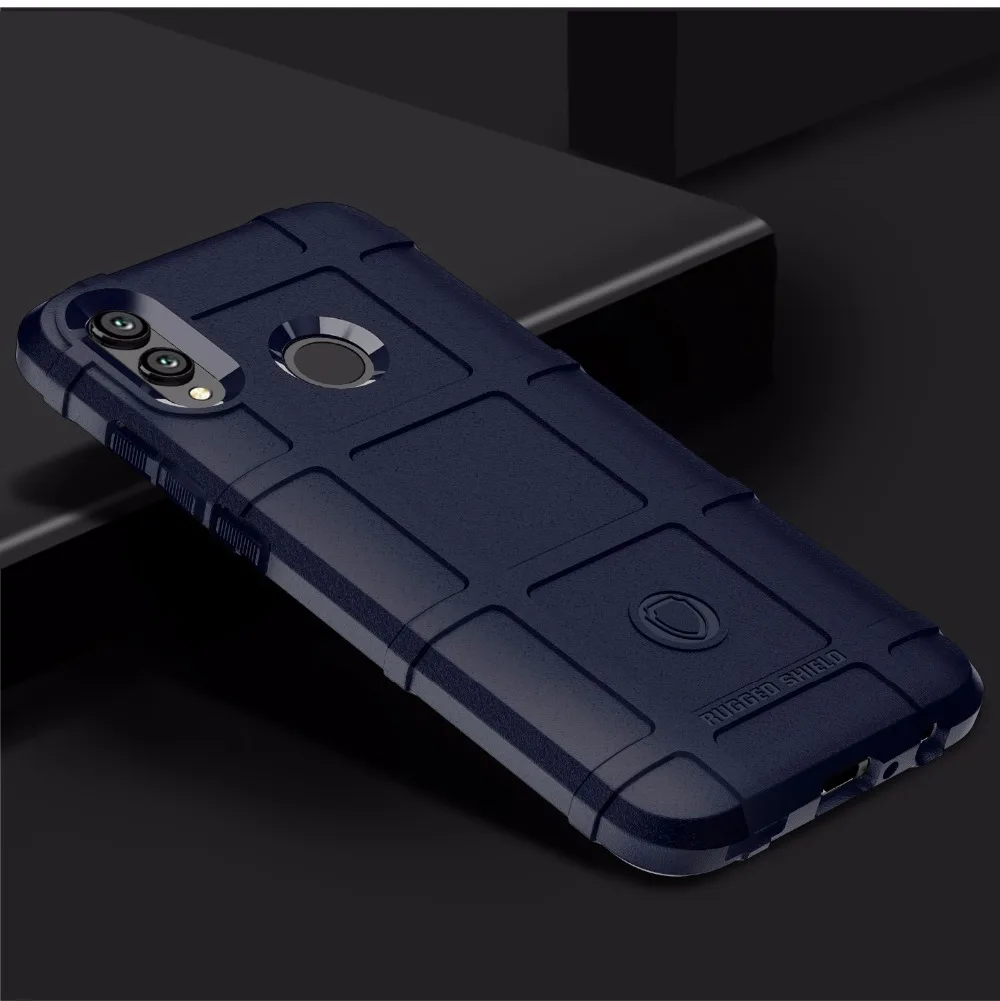 Защитный силиконовый чехол мягкий черный из ТПУ для Huawei P Smart 2019 Honor 10 Lite 8X V20 10i 20i Nova