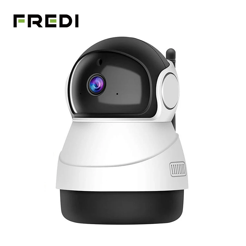 

FREDI Wireless IP Camera Wi-Fi 1080P Baby Monitor Surveillance Wireless IP Camera Home Security Mini CCTV Camera IR Night Vision