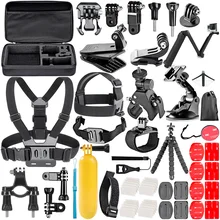 Для Gopro набор аксессуаров для go pro hero 7 6 5 4 комплект крепления для SJCAM для SJ4000/для xiaomi для yi 4 k для eken h9 VS84