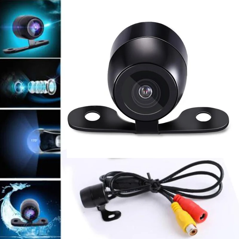

Mini Waterproof 170 CCD Car Parking Assistance Reversing Back Rear View Camera HD CCD Wire Car Rear View Camera