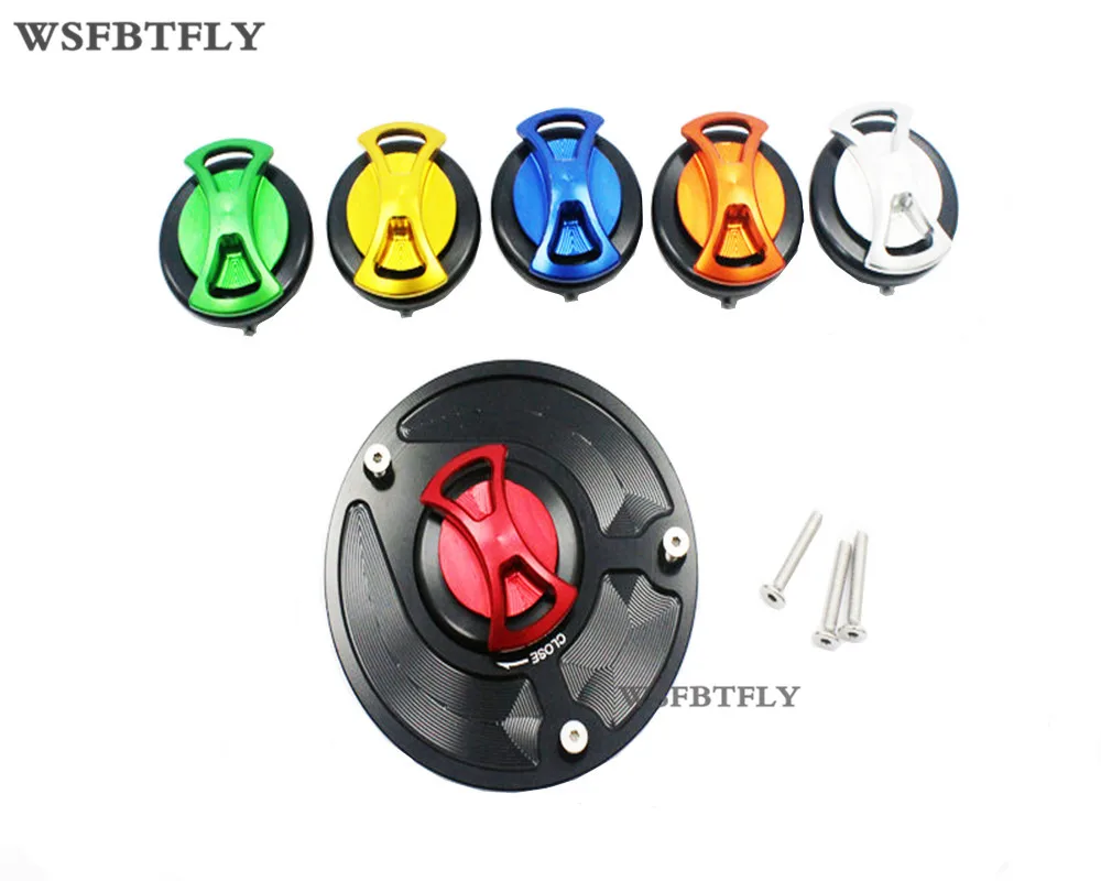 

Keyless Gas Fuel Tank Cap Cover For Honda CBR 600/F4I/F4/F3/F2 1991-2006 CBR 600RR 2003-2010 CBR 929RR 2000-2001