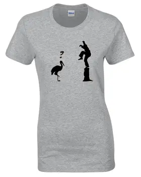 

The Crane Lustig Frauen Damen T-Shirt Karate Kid Oberteil