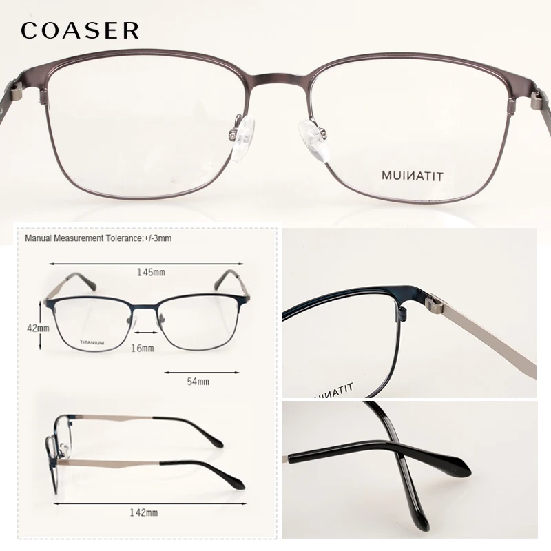 Титан Круглый очки рамки для мужчин широкий gafas Оптический очки при близорукости негабаритные очки глаз зрелище для мужчин
