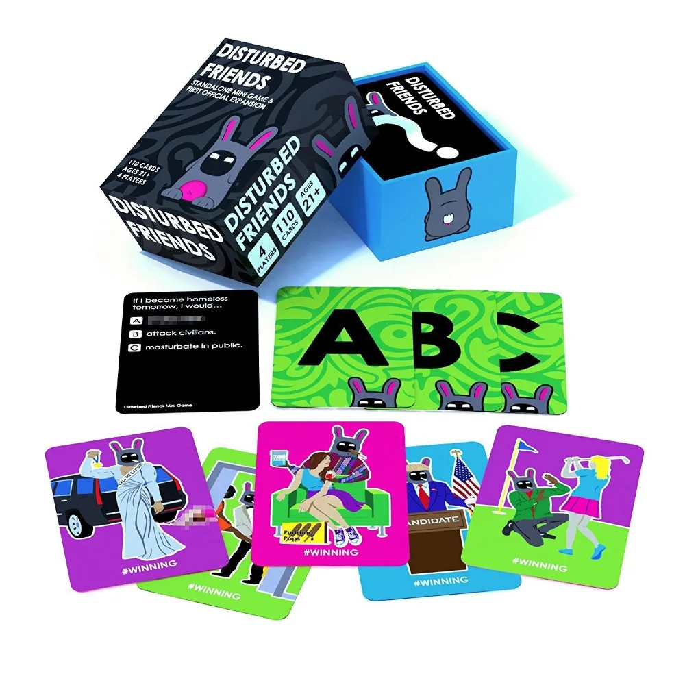 

Board Game Disturbed Friends Card Exciting Funny Exploding Kittens Party Desktop Puzzle Game For Adults Gathering Game Gift