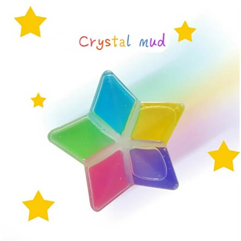 5 Pcs/lot Colorful Clay Slime DIY Non-toxic Crystal Mud Play Transparent Magic Plasticine Kid Toys Jul 3