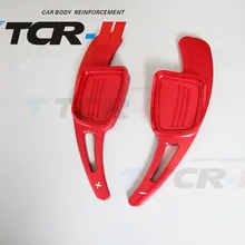 2 шт./лот рулевого колеса автомобиля сдвиг весло переключения передач для Audi A3 A4 A4L A5 A6 A7 A8 Q3 Q5 Q7 TT S3 R8 автомобиля Средства для укладки волос