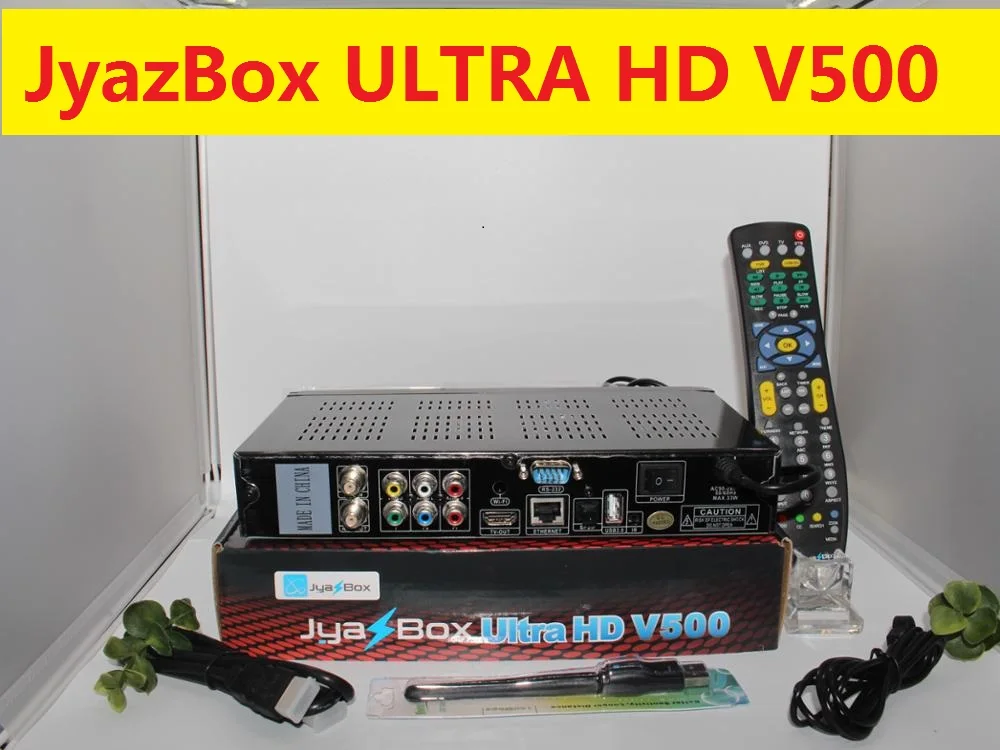 JYAZBOX ultra hd v500 спутниковый ТВ приемник Поддержка ATSC turbo 8psk dvb-s2 FTA рецептор для Северной Америки