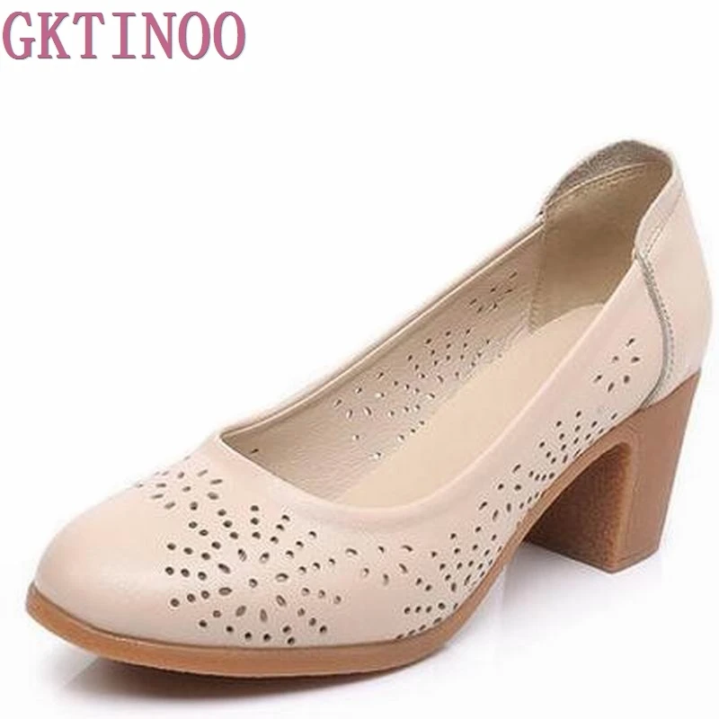 New Women's High Heels Pumps Sexy Bride Party Thick Heel Round Toe Genuine leather High Heel Shoes for office lady Women T8802 цена New Women's High Heels Pumps Sexy Bride Party Thick Heel Round Toe Genuine leather High Heel Shoes for office lady Women T8802 цены онлайн