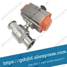 3/" DN20 санитарно-технический Пневматический Быстрый шаровой клапан