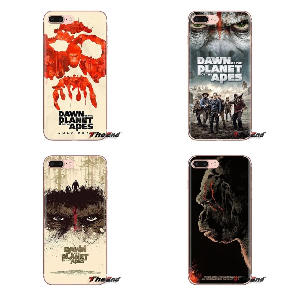 Dawn of the Planet Apes Movie для Samsung Galaxy A3 A5 A7 A9 A8 Star A6 Plus 2018 2015 2016 2017 прозрачный чехол из ТПУ |