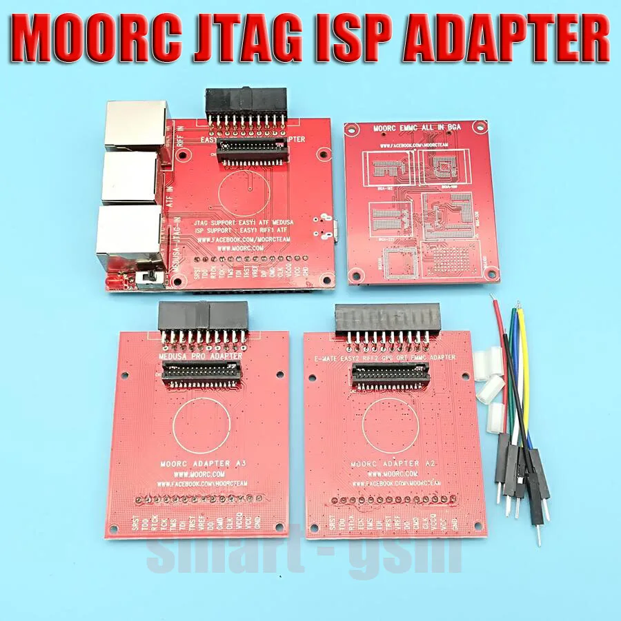Новейшее обновление moorc JTAG ISP адаптер 2020 все в 1 для RIFF легкий MEDUSA EMMC коробка ATF FIFF