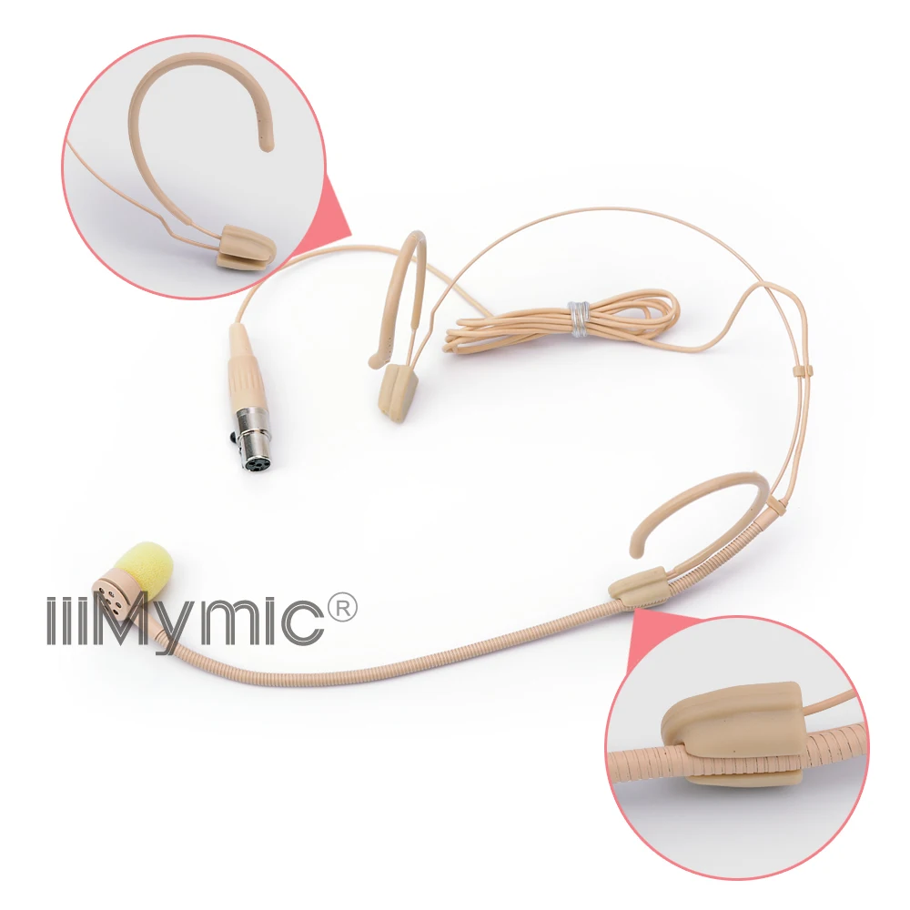 Para Shure Sem Fio Body-Pack Transmissor mini 4pin XLR Conector TA4F
