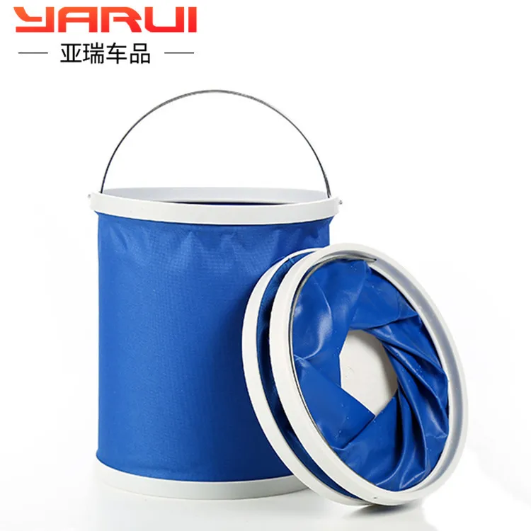 

11L car wash bucket portable folding telescopic outdoor fishing tool
