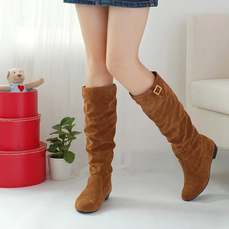 comfy slouchy boots