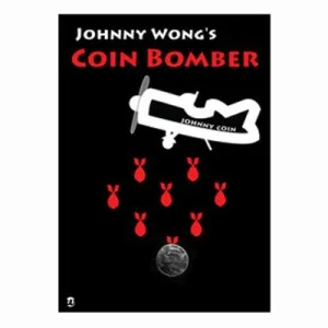 

Coin Bomber Magic (Real Half dollar Version) Turn to 12pcs,Magic Tricks Coin Appearing/Disappearing Magie,Close Up,Illusion,Fun