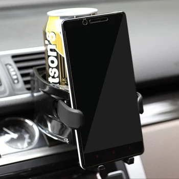 

Car Air Vent Phone Stand Drink Bottle Cup Holder For Mitsubishi Asx Lancer 10 Outlander Pajero Sport 9 L200 Colt Galant Grandis