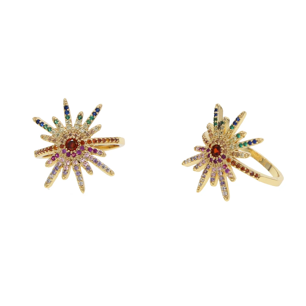 brass ring H size 6 7 8 (4)