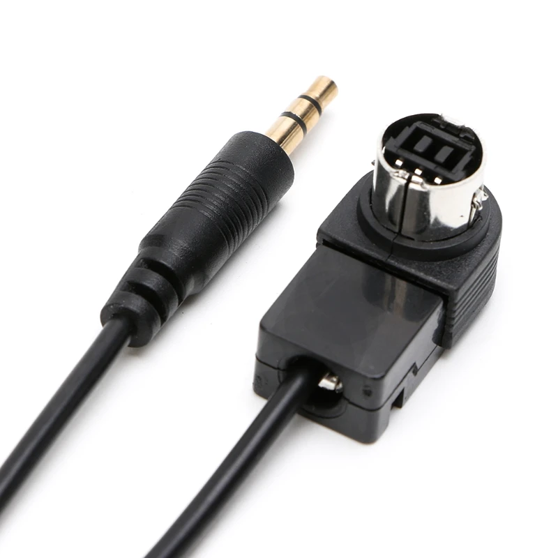 New Fashion 3.5mm Car Aux Input Cable Mini Plug Jack For Alpine Ai-net Iphone Mp3 Ornate