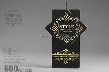 

Hang Tags clothing tags paper labels,umbrella shoe underwear bags labels and tags with sling DPM003