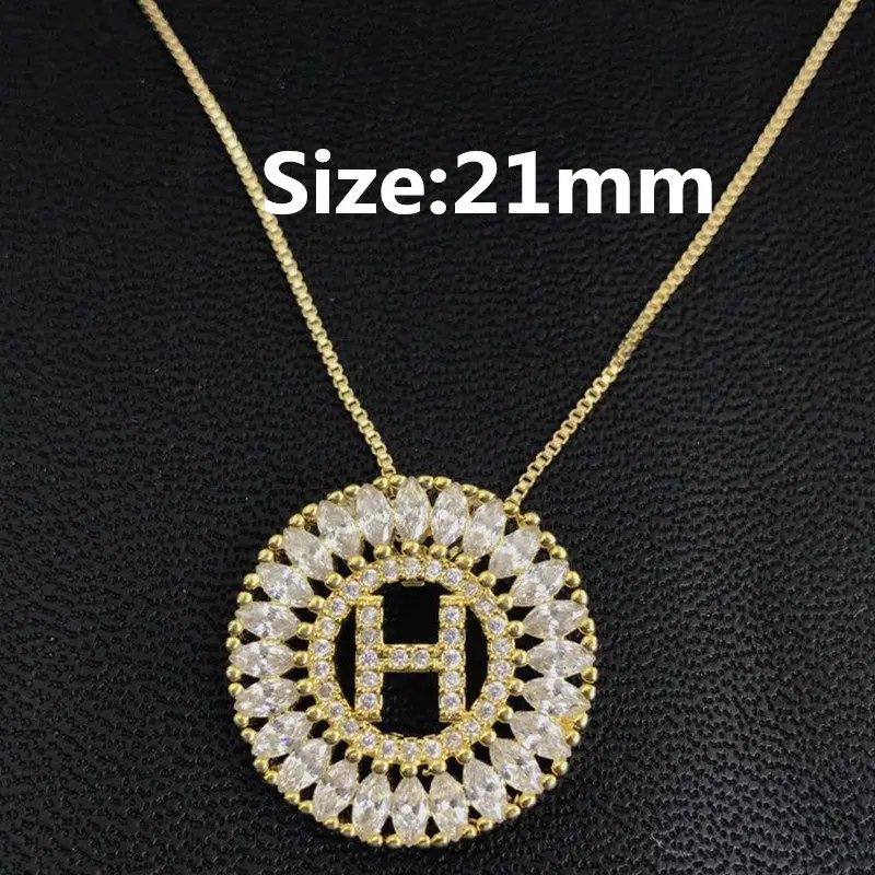 H letter pendant neckalce-1 (1)