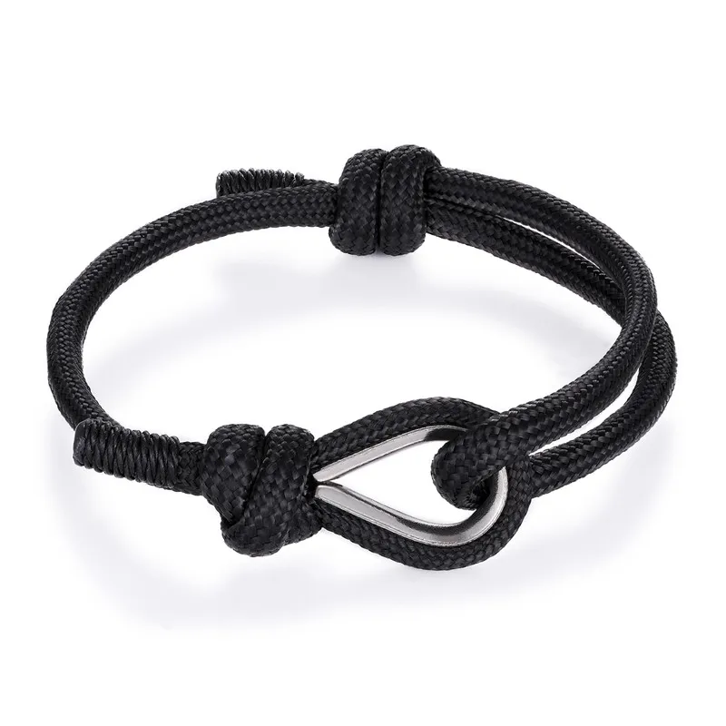 New Fashion Navy Coloful High quality Rope bracelet Men Lover Lucky Wrap Survival Bracelets Women Couple gift homme dropshipping