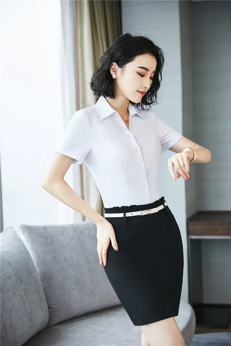 office dress skirt and blouse