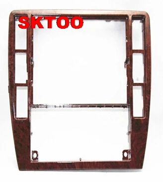 SKTOOFor VW PassatB5 средняя накладка центр декоративная коробка панель приборной панели панель CD рекордер рамка радио отделка лица 3B0858069 - Название цвета: Peach color