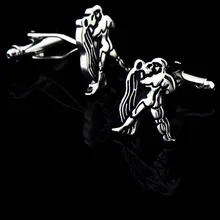 Bridegroom Wedding Business Men French Shirts Cuff Links Aquarius Constellation Cufflinks Silvery Enamels Cufflink With Gift Bag Bridegroom Wedding Business Men French Shirts Cuff Links Aquarius Constellation Cufflinks Silvery Enamels Cufflink With Gift Bag